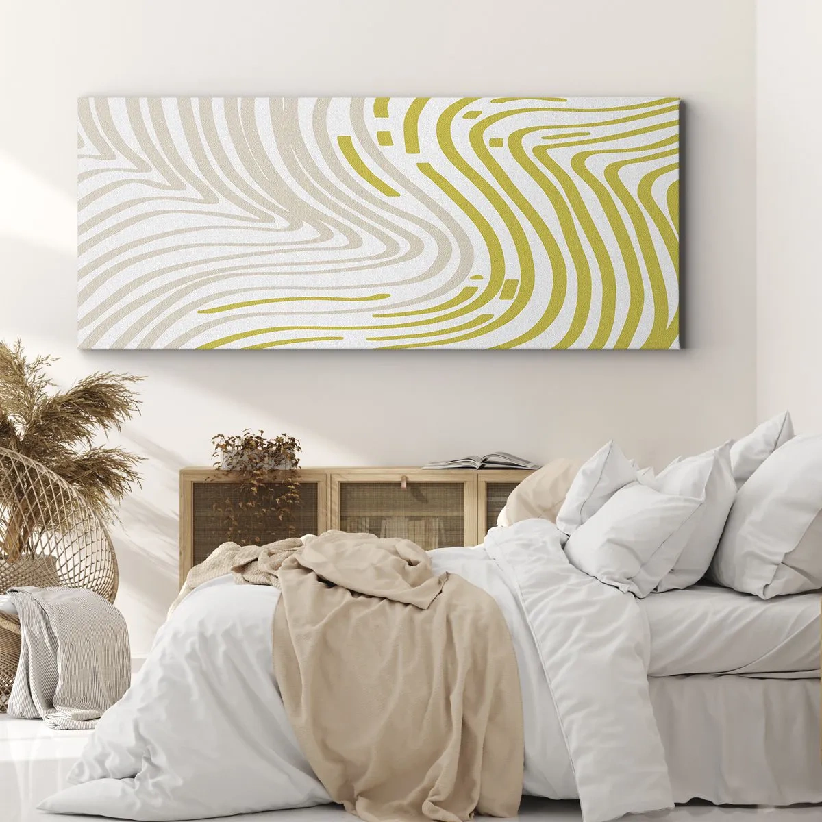 Quadro su tela - Stampe su Tela - Composizione con lieve deflessione - 100x40 cm
