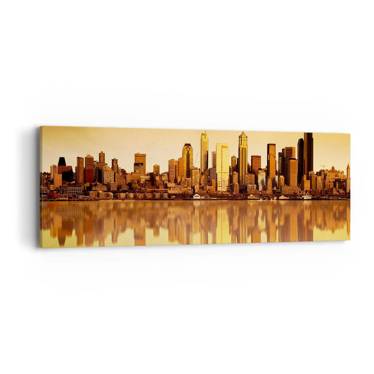 Quadro su tela - Stampe su Tela - Silenzio della metropoli - 90x30 cm