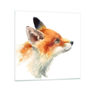 Quadro su vetro - La prudenza non è mai troppa - 70x70 cm