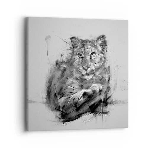 Quadro su tela - Stampe su Tela - Si, ascolto attentamente - 40x40 cm