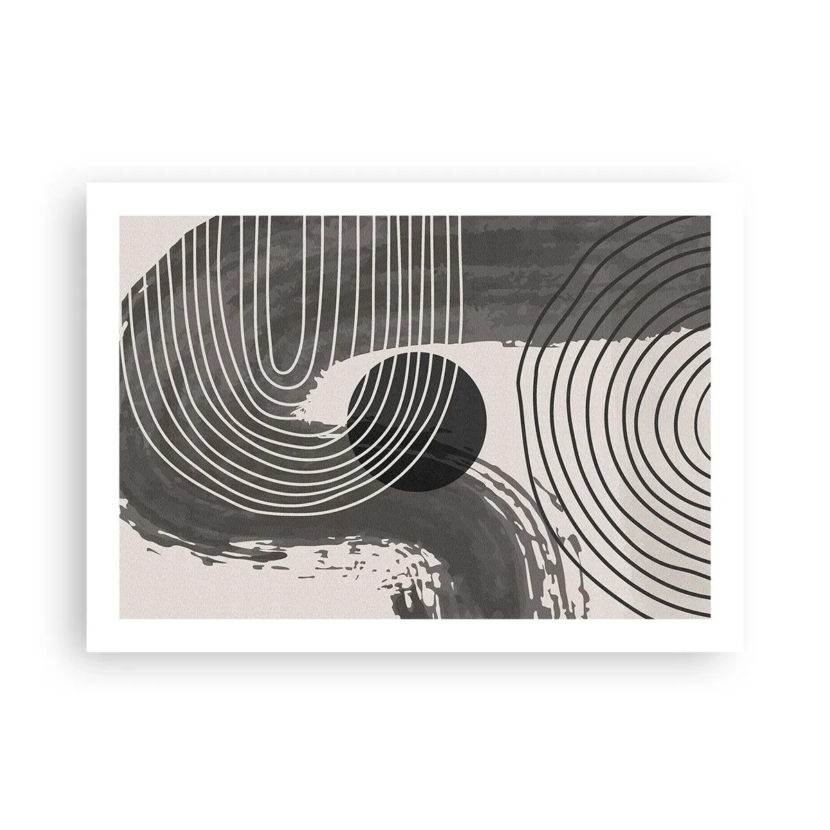 Poster - L'ovale vittorioso - 70x50 cm