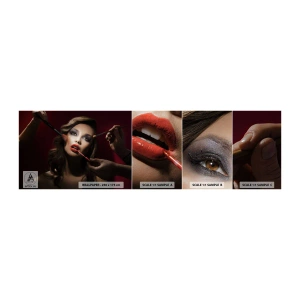 Campione di Fotomurale Adesivo Deluxe Sticker - Bella sognante - Donna, Trucco, Attrice - 100x30 cm