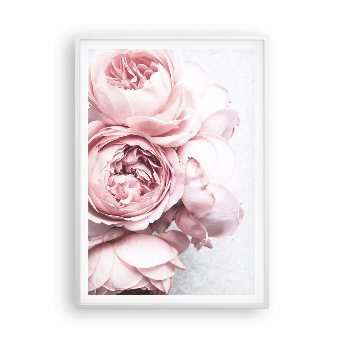 Poster in cornice bianca - Per i romantici - 70x100 cm