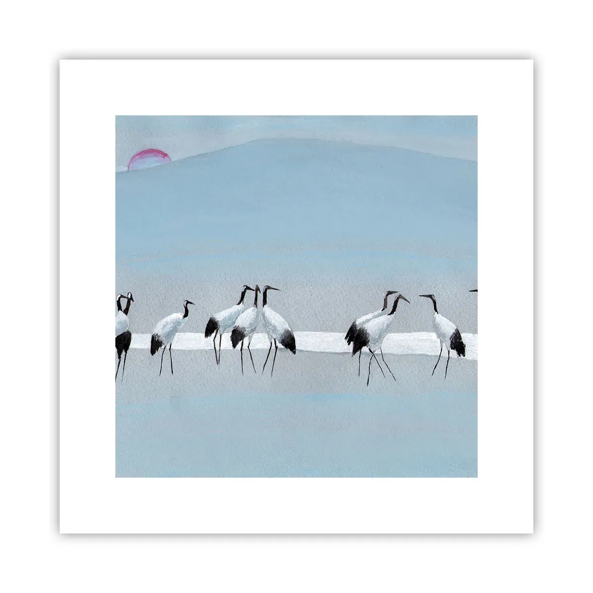 Poster - Dopo un giorno rovente - 30x30 cm