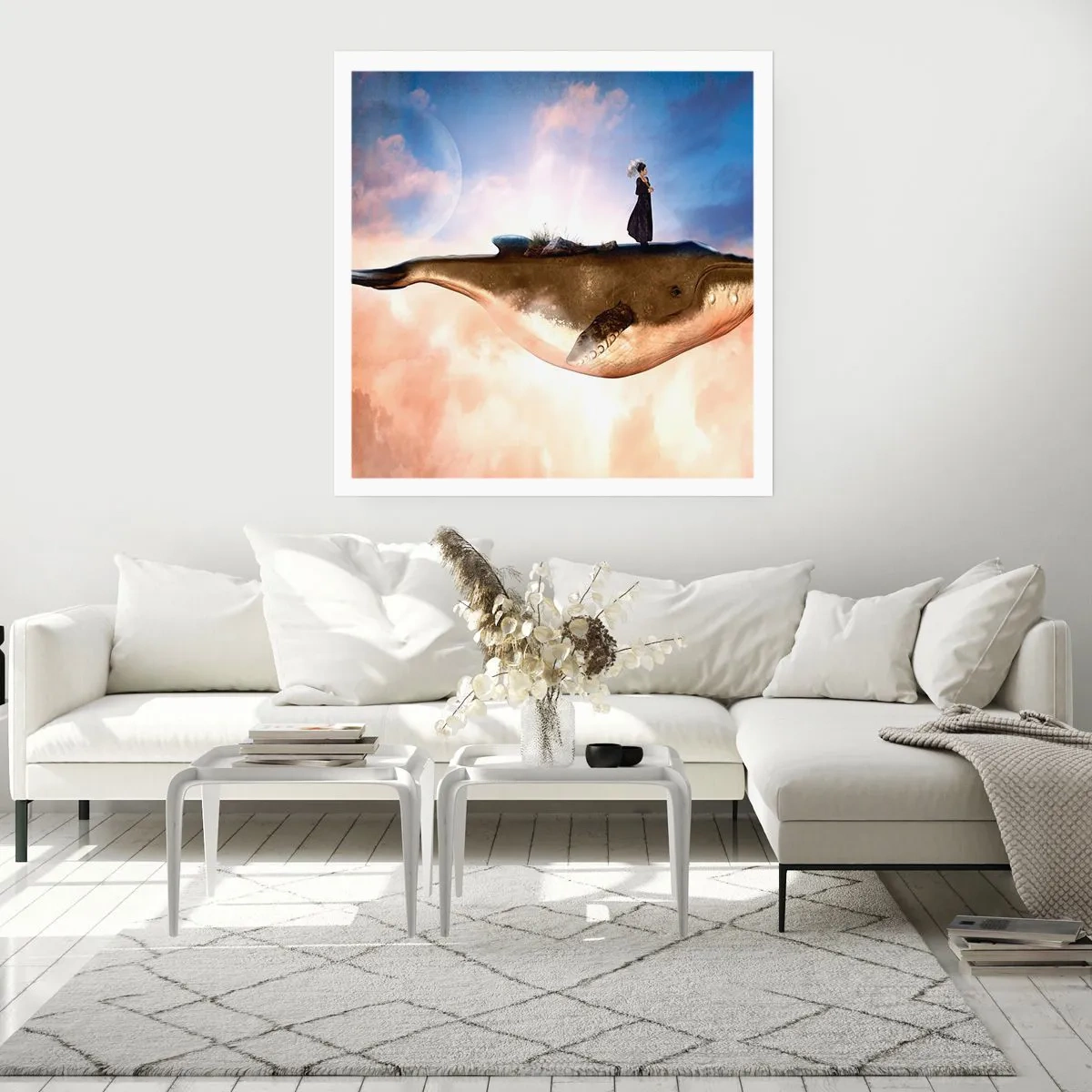 Poster - Viaggio surreale - 60x60 cm