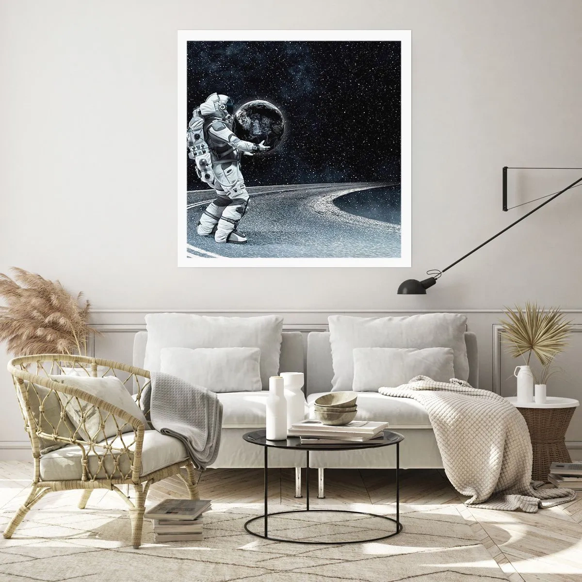 Poster - Sulla Via Lattea - 60x60 cm