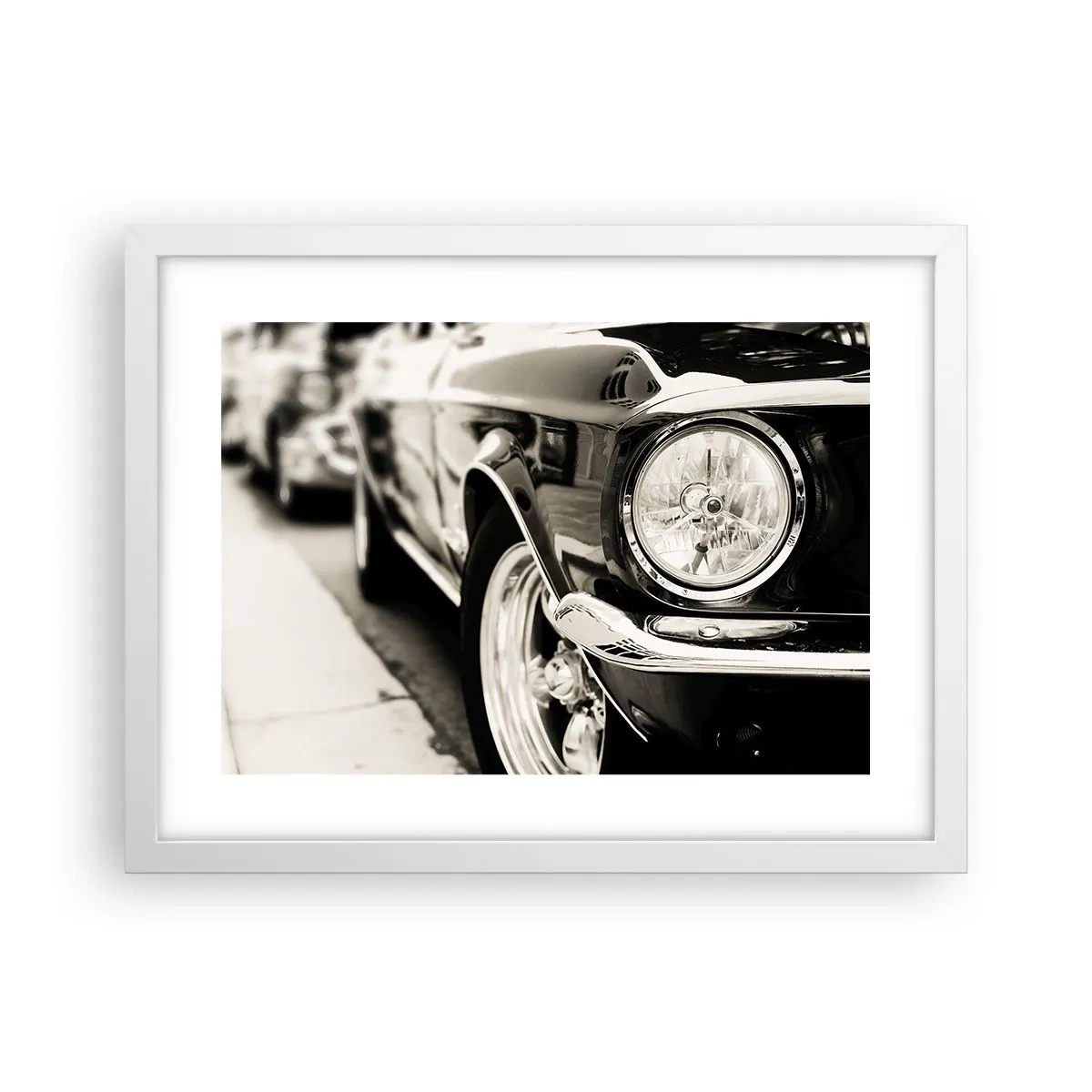 Poster in cornice bianca - Bellezza intramontabile - 40x30 cm