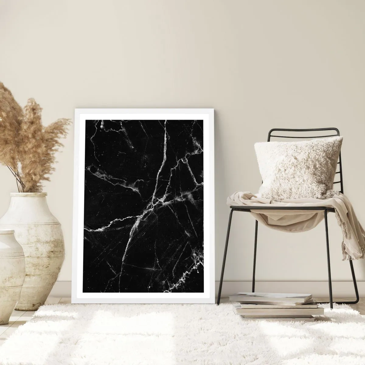 Poster in cornice bianca - La vita segreta delle pietre - 40x50 cm