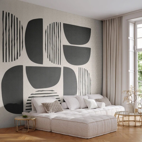 Fotomurali Premium Sand - Sistemi di metà - Boho, Pezzo, Minimalismo - 450x315 cm