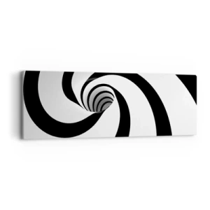 Quadro su tela - Stampe su Tela - Lasciarsi andare al vortice? - 90x30 cm