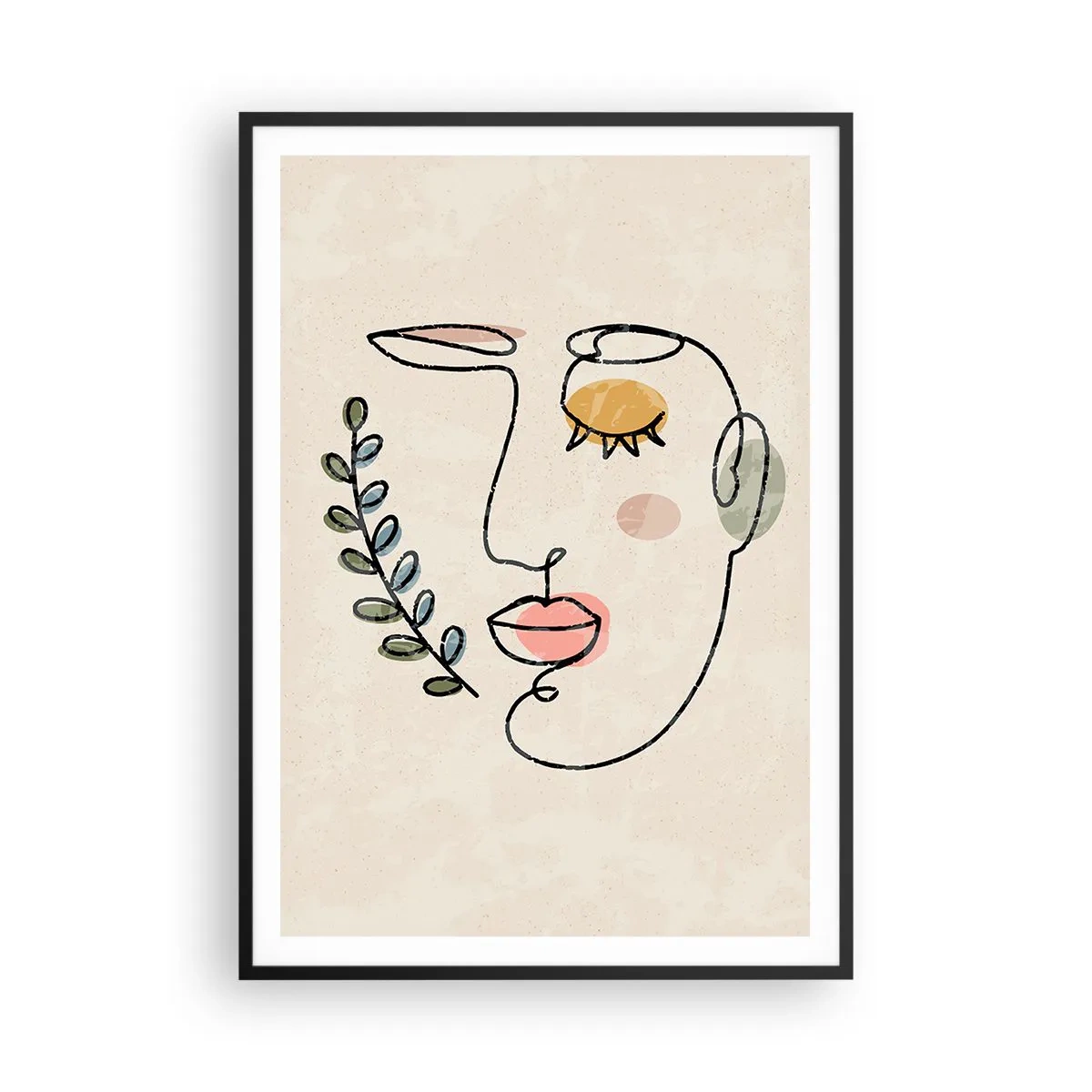 Poster in cornice nera - La pace ritrovata - 70x100 cm