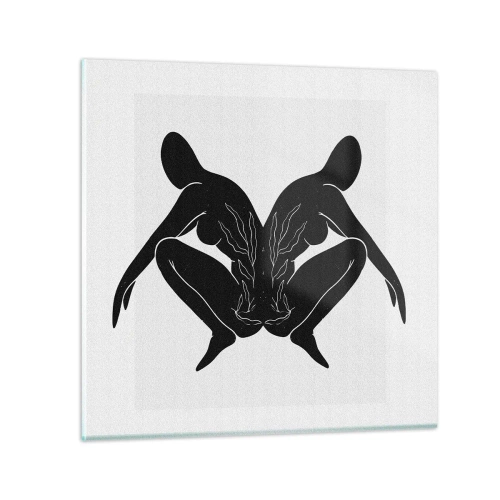 Quadro su vetro - Anima comune - 70x70 cm