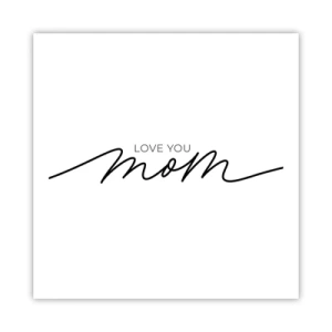 Poster - Grande commozione - 60x60 cm