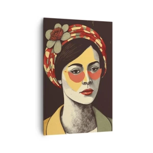 Quadro su tela - Stampe su Tela - Dama di corallo - 80x120 cm