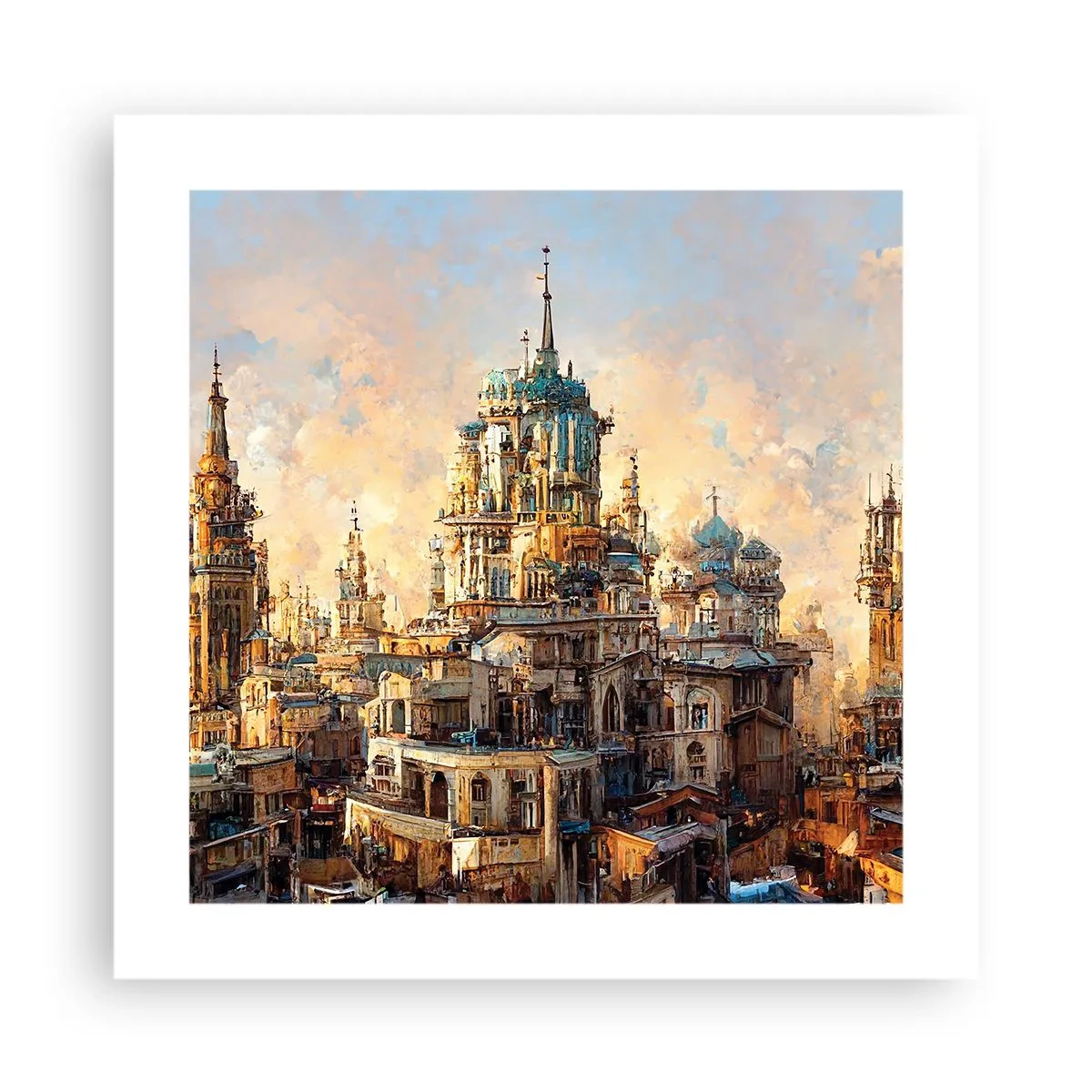 Poster - La città delle città - 40x40 cm