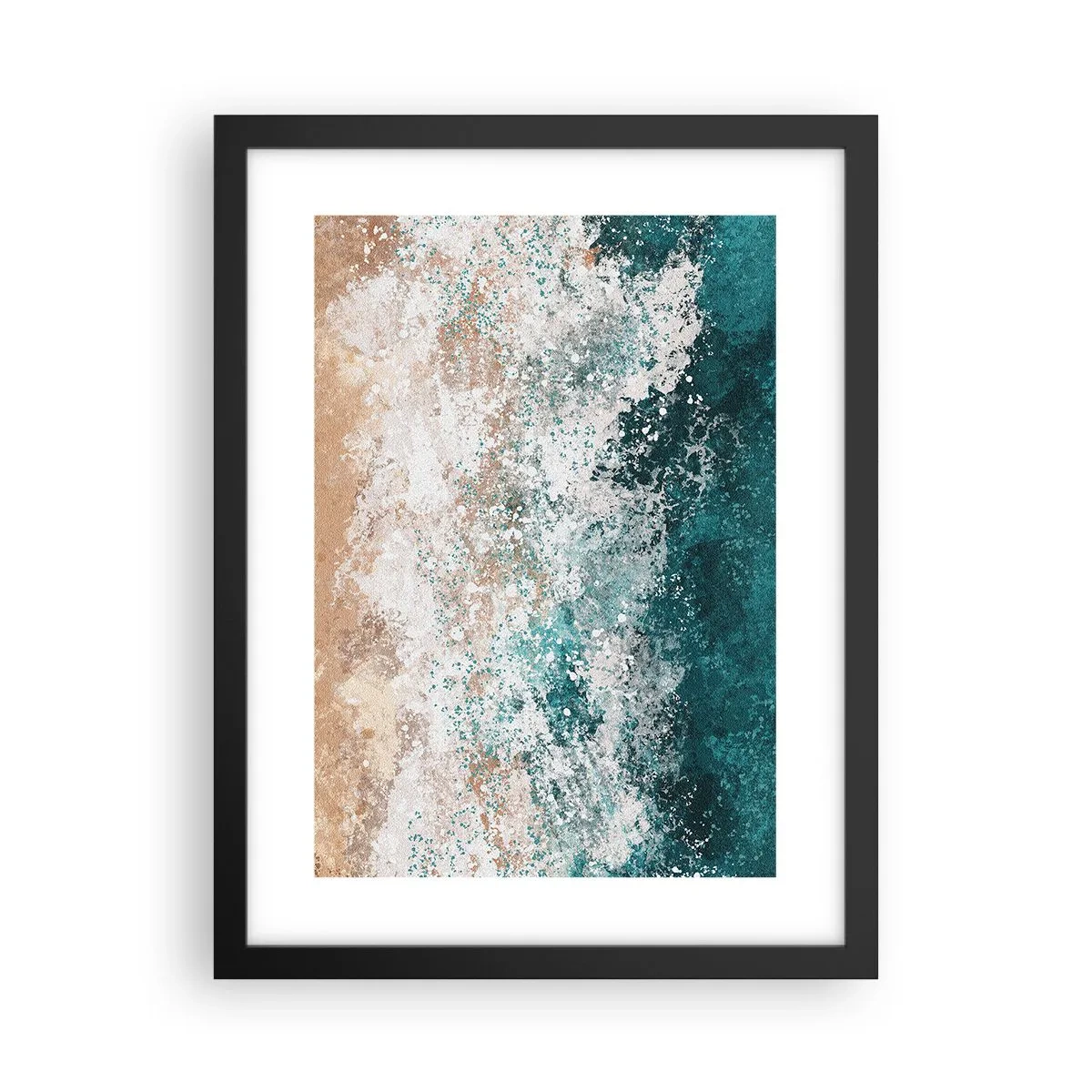 Poster in cornice nera - Storie di mare - 30x40 cm