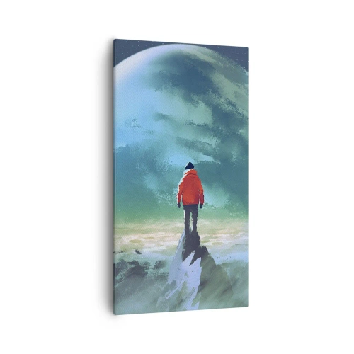 Quadro su tela - Stampe su Tela - Scopritore di una nuova terra - 55x100 cm