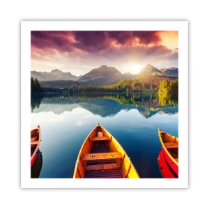 Poster - Niente contro natura - 60x60 cm