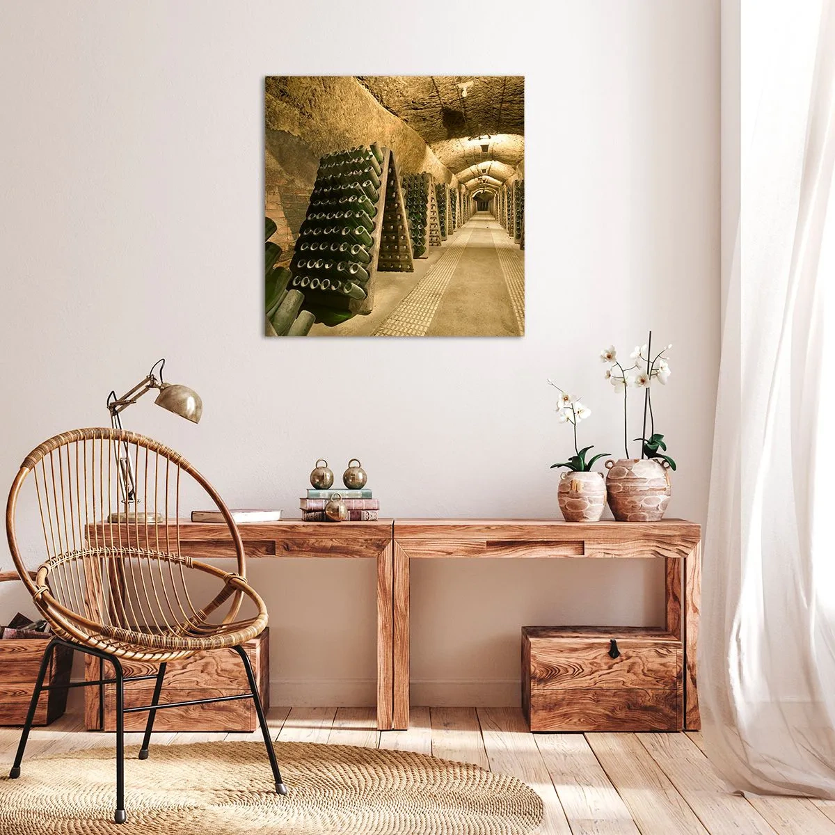 Quadro su tela - Stampe su Tela - Nascita del sapore - 40x40 cm