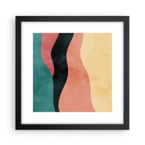 Poster in cornice nera - Difformità conforme - 30x30 cm