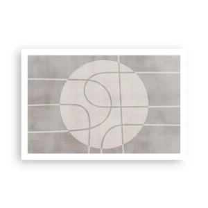 Poster - Tondo e dritto - 91x61 cm
