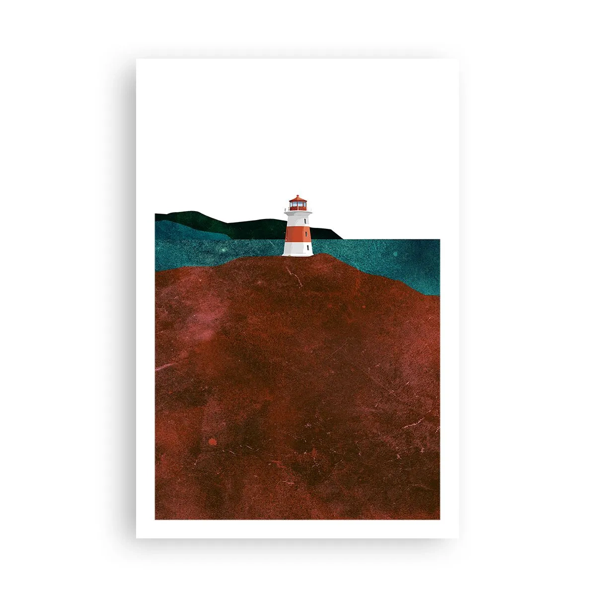 Poster - Contemplando il mare - 61x91 cm