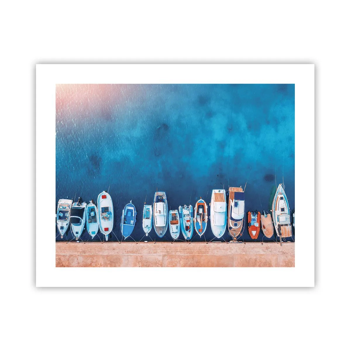 Poster - In una fila - 50x40 cm