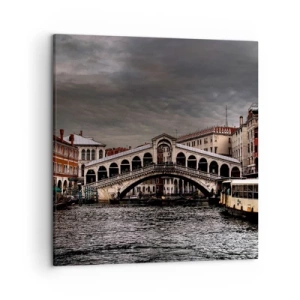 Quadro su tela - Stampe su Tela - Promessa di una sera a Venezia - 50x50 cm