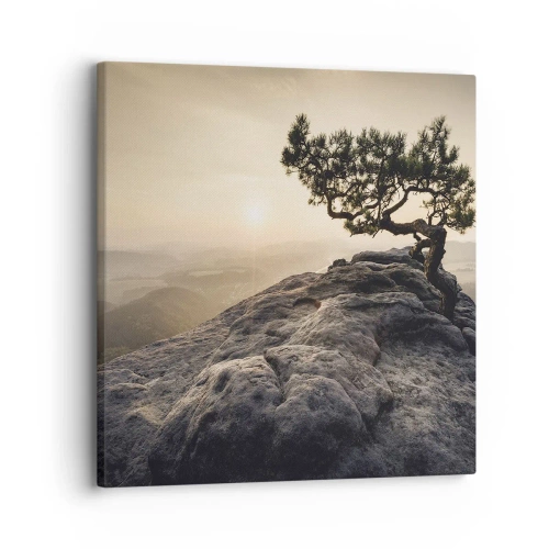 Quadro su tela - Stampe su Tela - La vita vince sempre - 30x30 cm