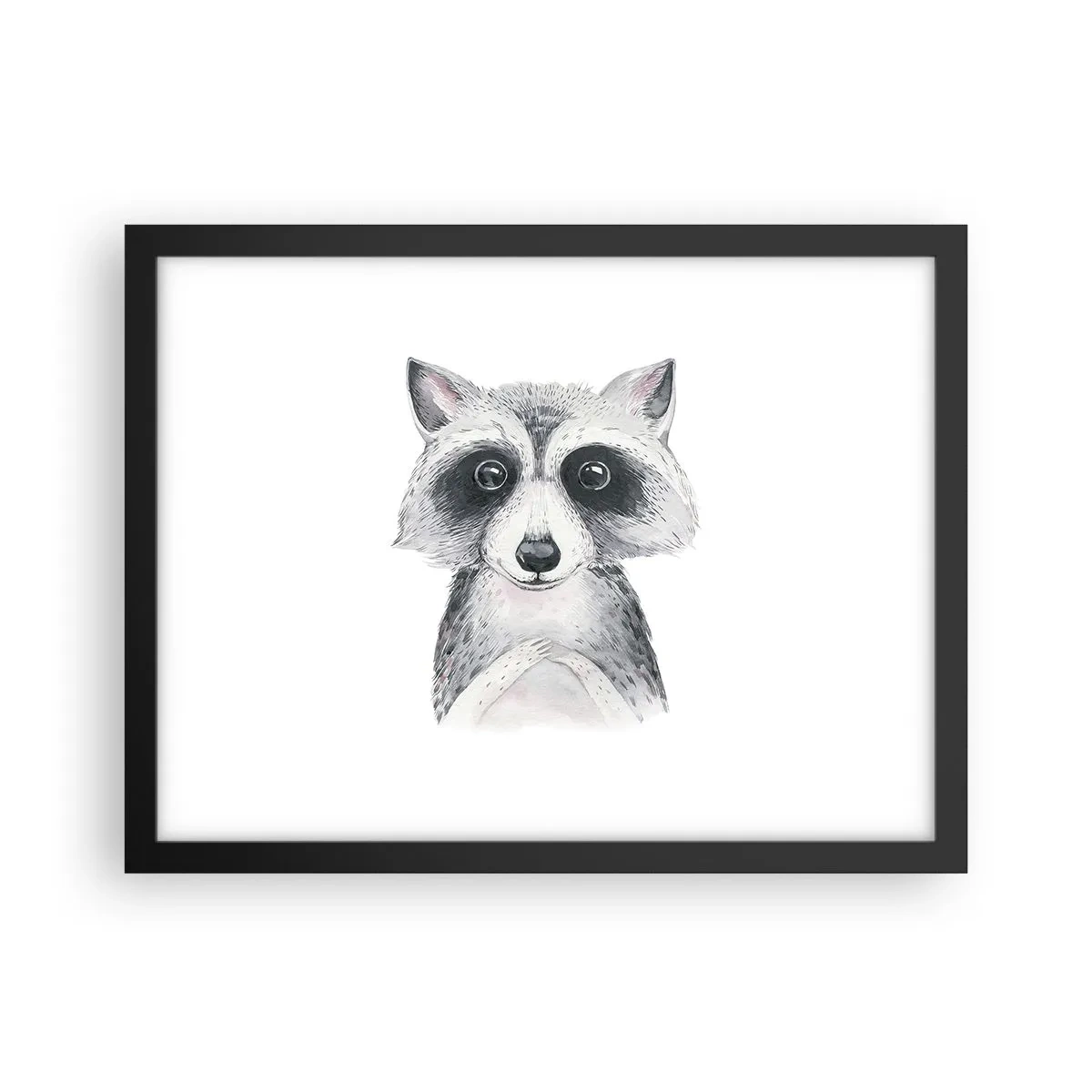Poster in cornice nera - Un attimo di commozione - 40x30 cm