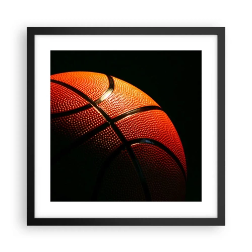 Poster in cornice nera - Bella come un pianeta - 40x40 cm