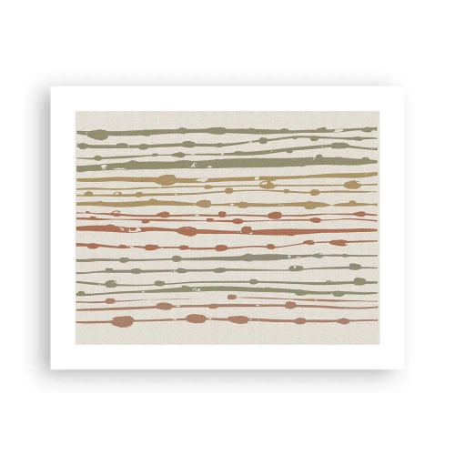 Poster - La notazione musicale dei colori - 50x40 cm