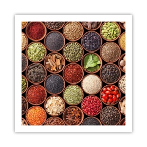 Poster - Tutti i gusti del mondo - 60x60 cm