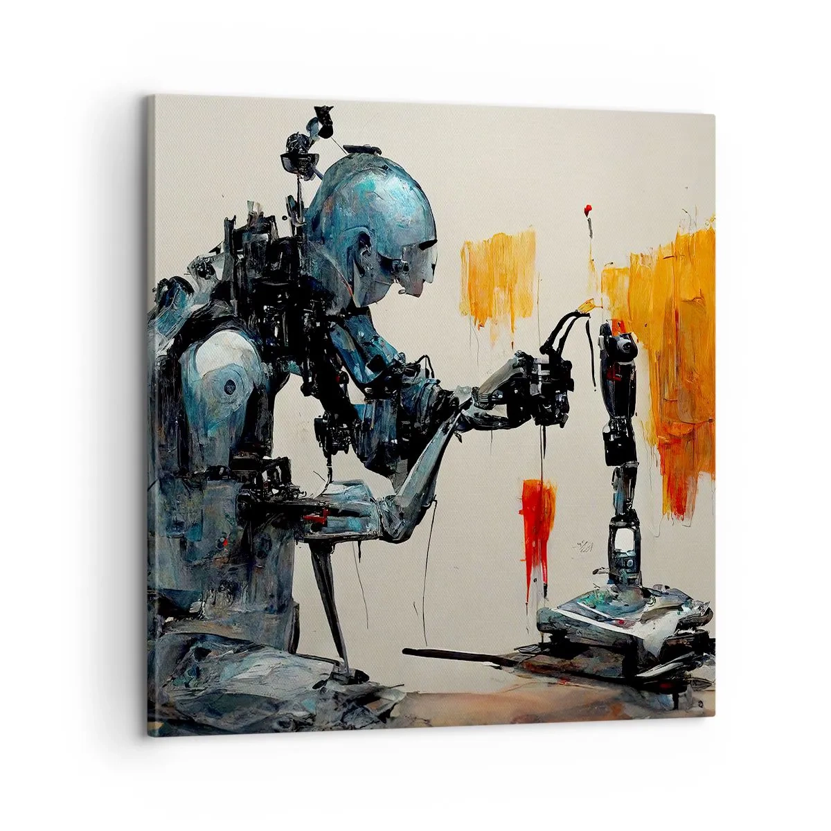 Quadro su tela - Stampe su Tela - È già domani... - 60x60 cm