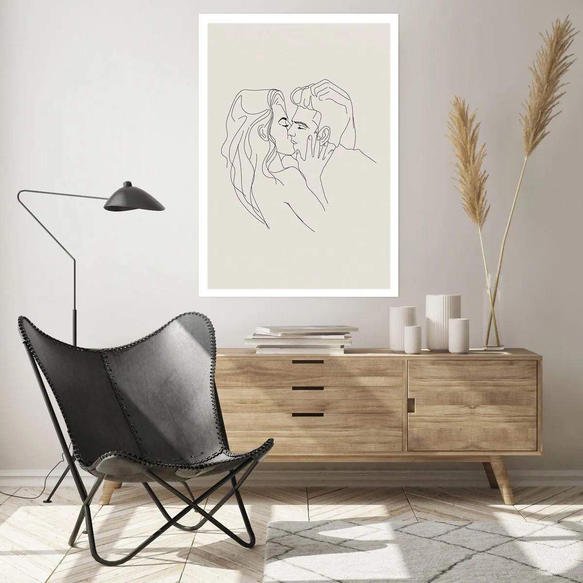 Poster - Intrecciati dal sentimento - 70x100 cm