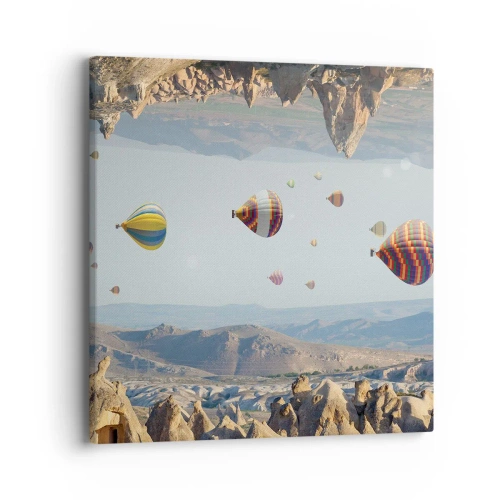 Quadro su tela - Stampe su Tela - Qui tutto è possibile - 40x40 cm
