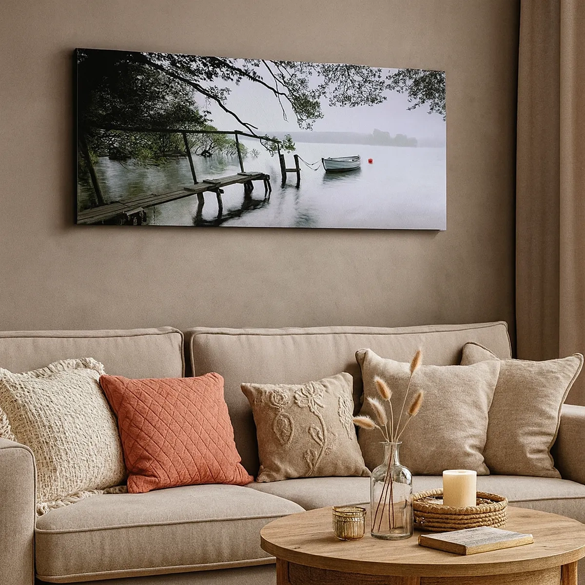 Quadro su tela - Stampe su Tela - E già ti riposi - 30x30 cm