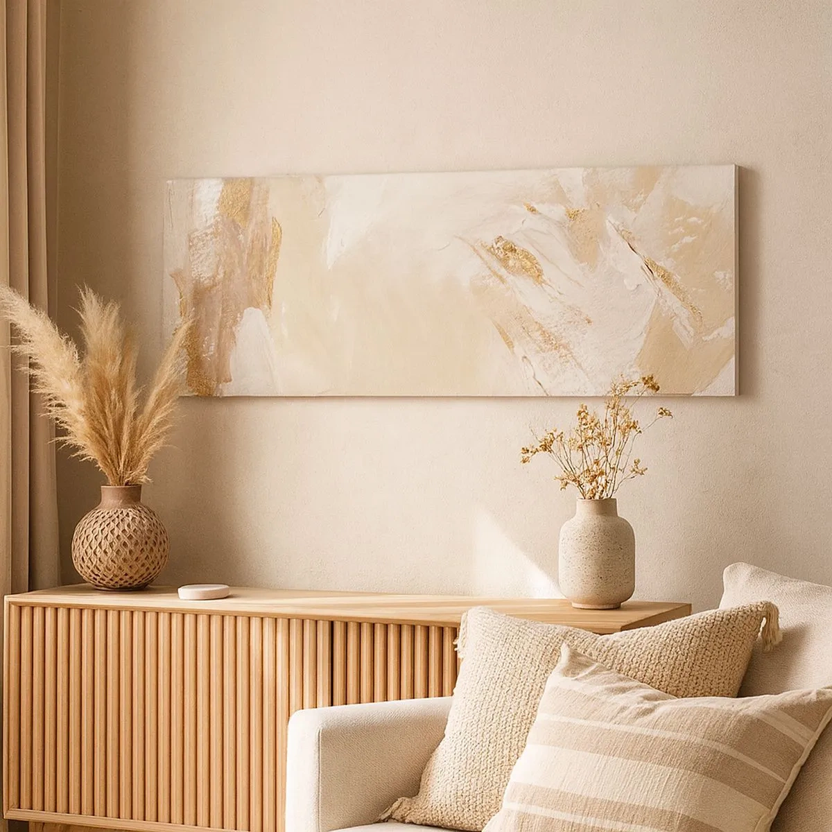 Quadro su tela - Stampe su Tela - Composizione pastello - 100x40 cm