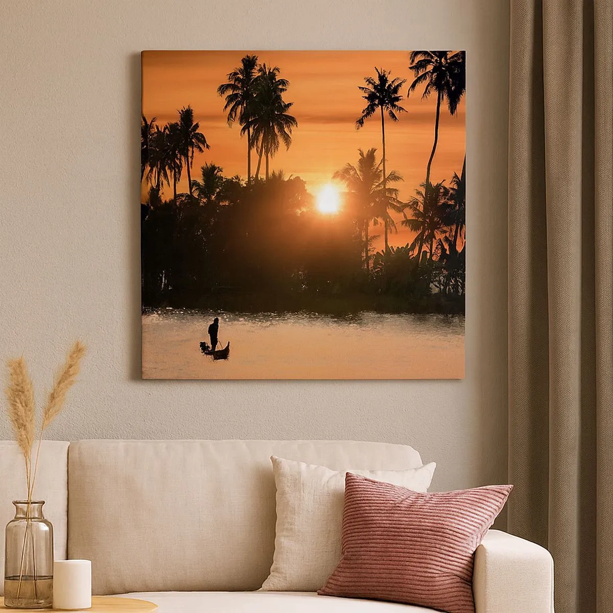 Quadro su tela - Stampe su Tela - Il tempo del riposo - 30x30 cm