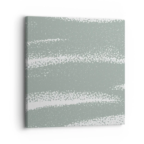 Quadro su tela - Stampe su Tela - Astrazione in clima invernale - 30x30 cm