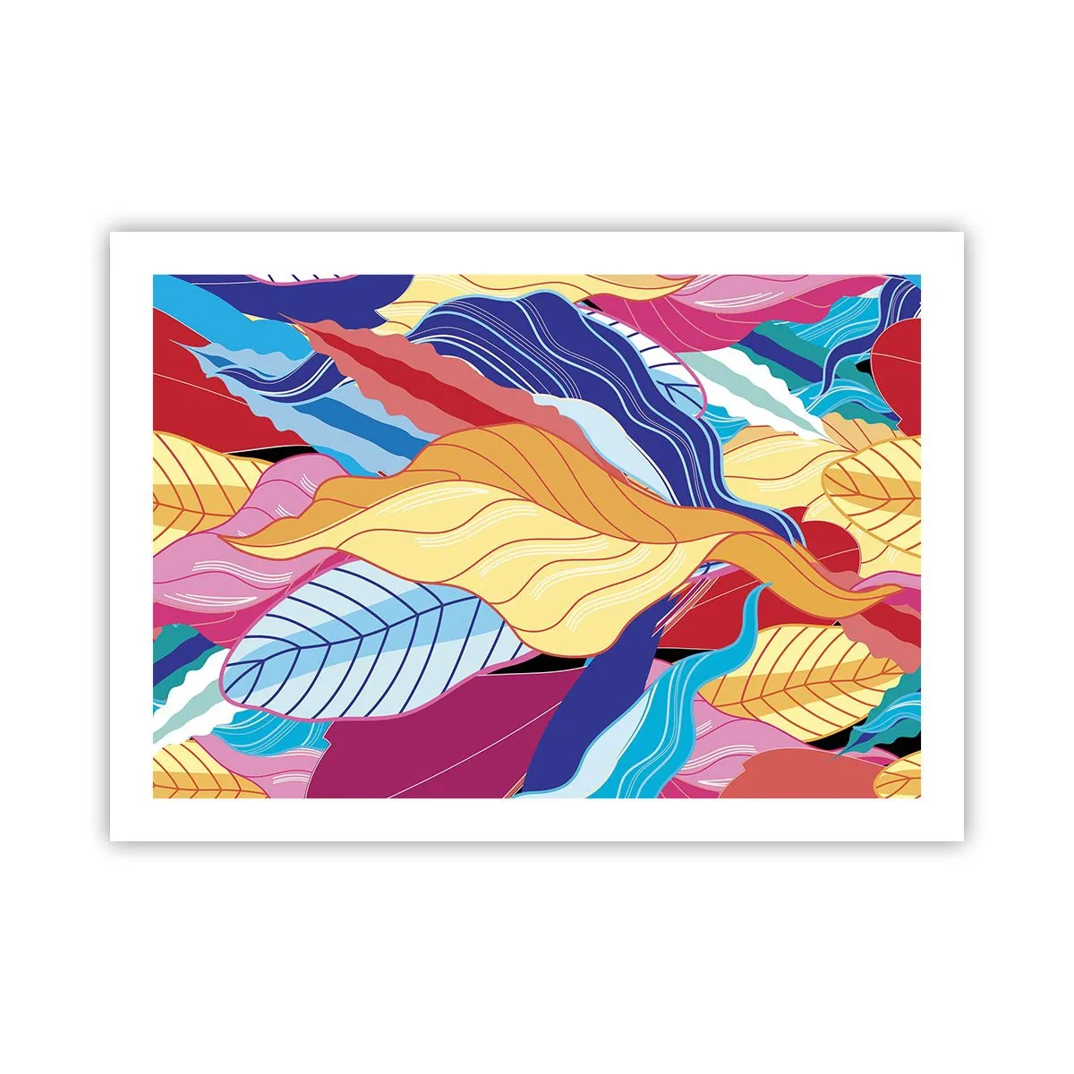 Poster - Disordine colorato - 70x50 cm