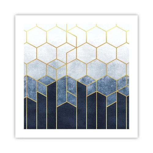 Poster - Composizione a ritmo sincopato - 50x50 cm