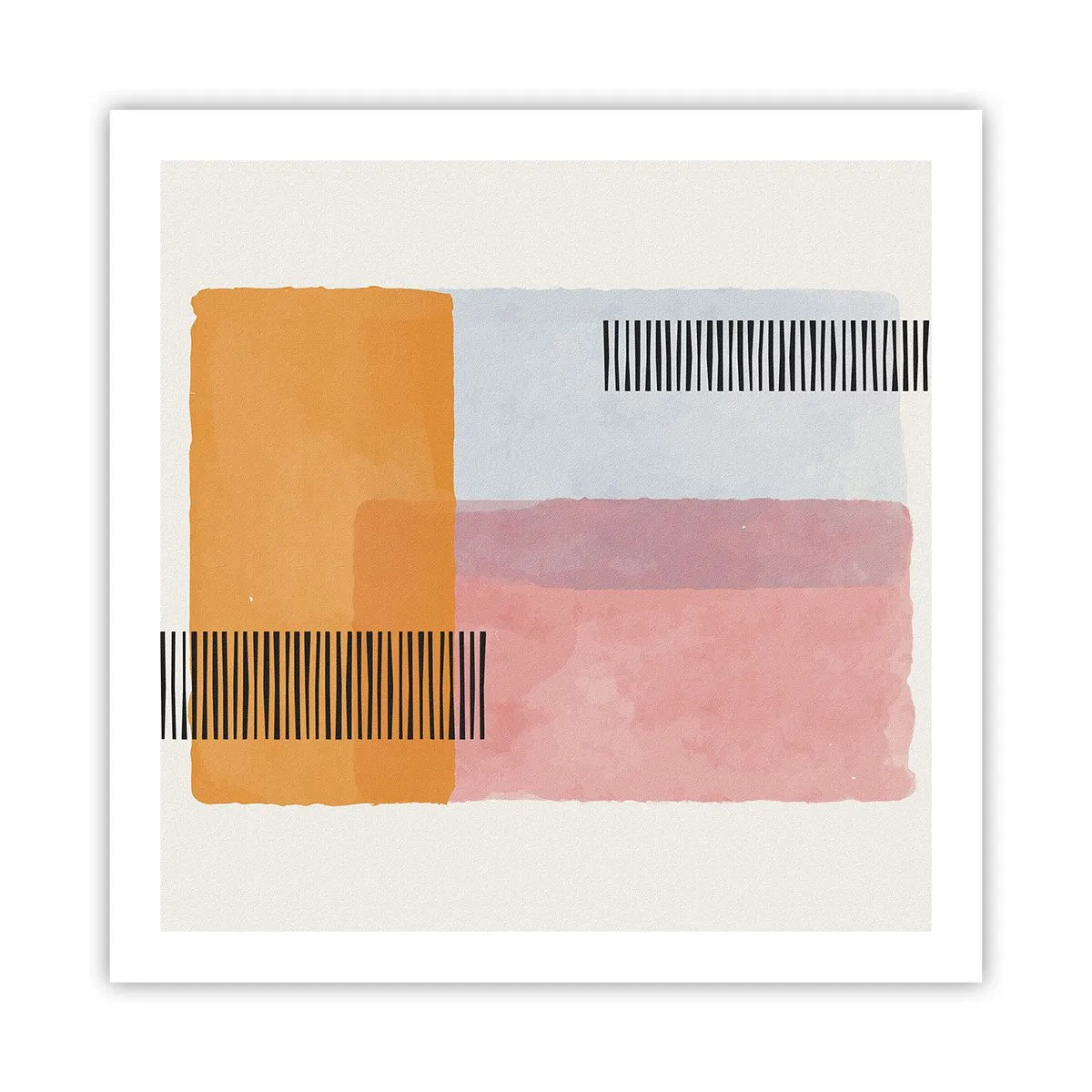 Poster - Da un angolo all'altro - 60x60 cm