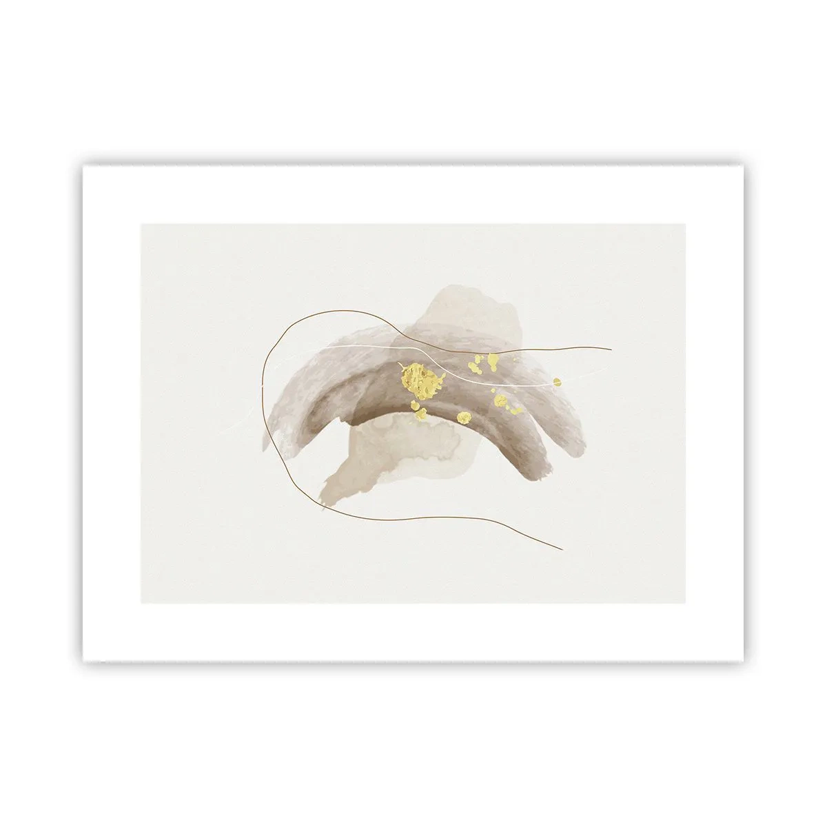 Poster - Incontro nello spazio - 40x30 cm