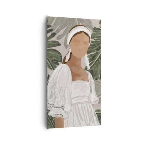 Quadro su tela - Stampe su Tela - Ritratto esotico - 65x120 cm