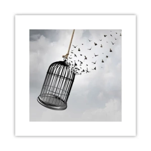 Poster - Fede... Speranza... Libertà! - 30x30 cm