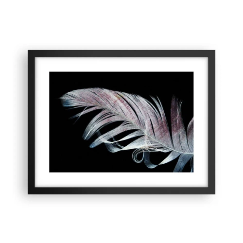 Poster in cornice nera - Pensa al tocco - 40x30 cm