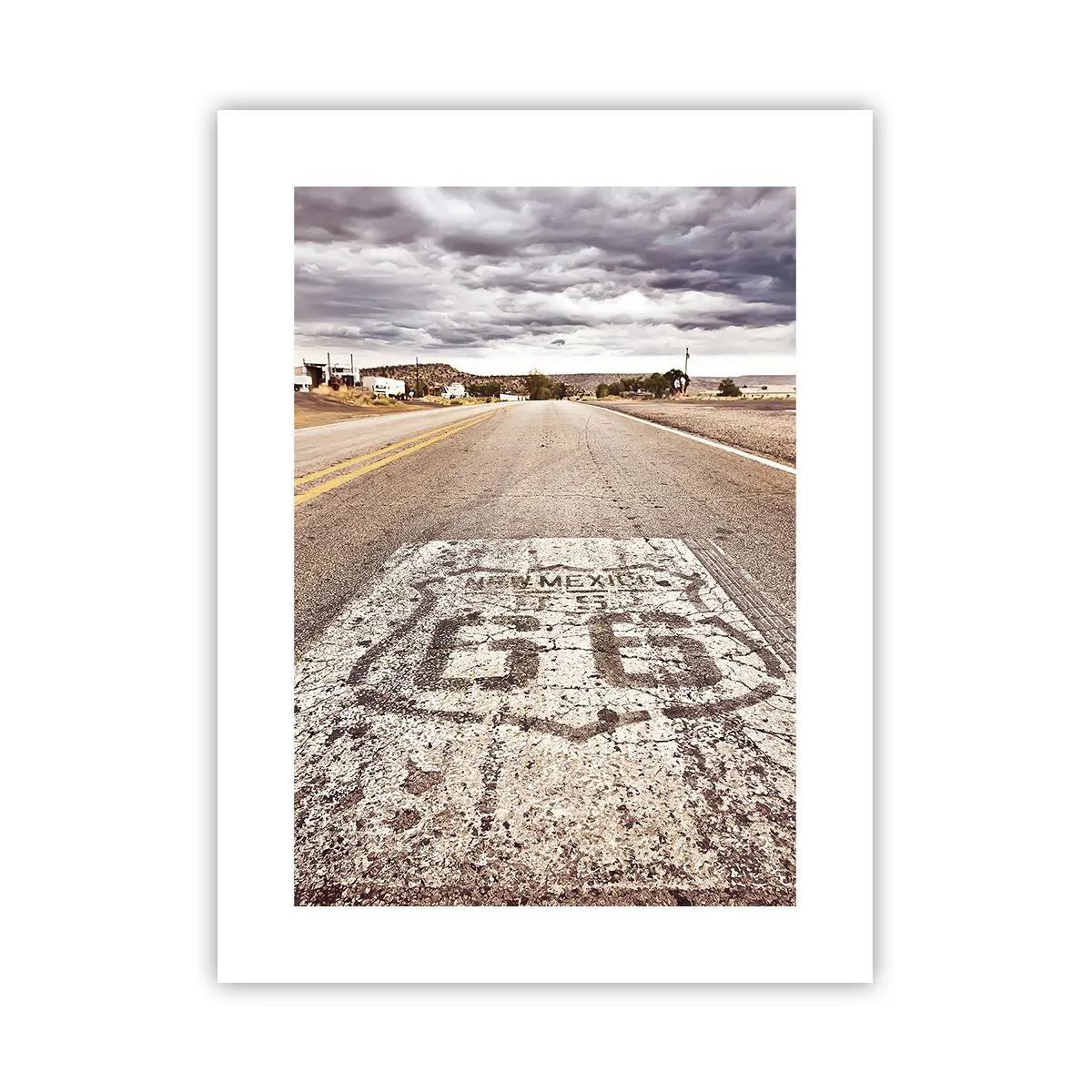 Poster - La Route 66: una leggenda americana - 30x40 cm
