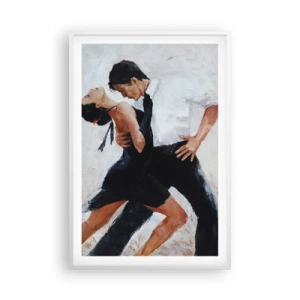 Poster in cornice bianca - Il tango dei miei sogni - 61x91 cm