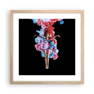 Poster in cornice rovere chiaro - In pieno rigoglio - 40x40 cm